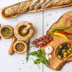 Jay Hill Stokbroodbak Tunea - Olijfhout - 50 Cm -Le Creuset Winkel Tunea 35