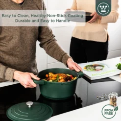 Westinghouse Braadpan Performance - Gracious Green - ø 28 Cm / 6.7 Liter 14 Westinghouse Braadpan Performance - Gracious Green - ø 28 Cm / 6.7 Liter -Le Creuset Winkel WCCC0095024SG 4 1
