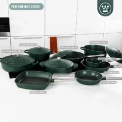 Westinghouse Braadpan Performance - Gracious Green - ø 28 Cm / 6.7 Liter 16 Westinghouse Braadpan Performance - Gracious Green - ø 28 Cm / 6.7 Liter -Le Creuset Winkel WCCC0095024SG 6 1