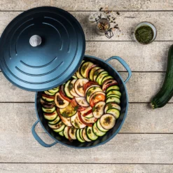 Westinghouse Hapjespan Performance - Bravery Blue - ø 32 Cm / 5.8 Liter - Standaard Anti-aanbaklaag -Le Creuset Winkel WCCC0095L28BL 11 1