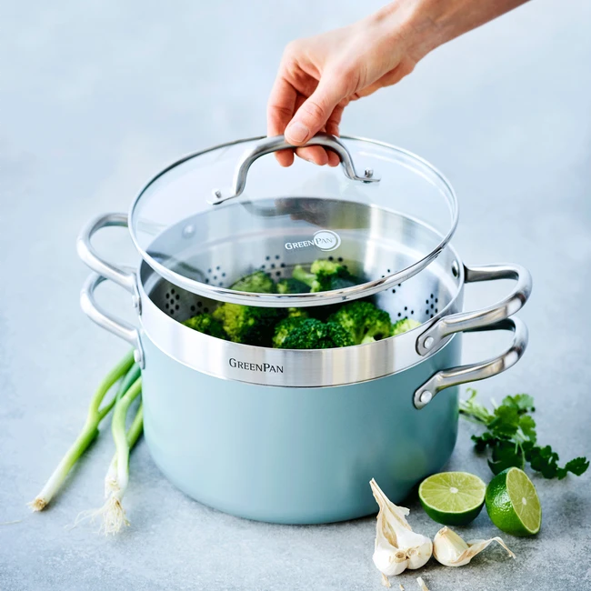 Greenpan Pannenset Met Keukenhulpjes Mayflower - 5 Delige Set - Afbeelding 5