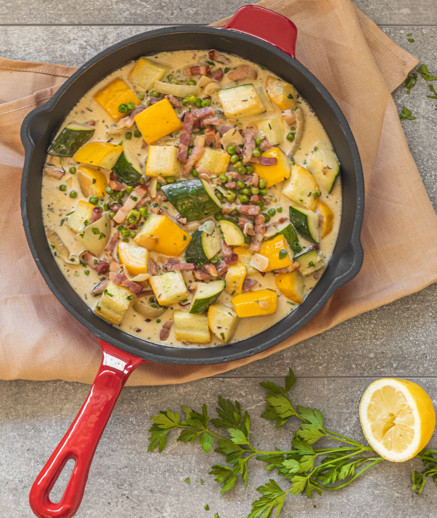 Blackwell Koekenpan - Gietijzer - Rood - ø 26 Cm - Zonder Anti-aanbaklaag 2 Blackwell Koekenpan - Gietijzer - Rood - ø 26 Cm - Zonder Anti-aanbaklaag - Afbeelding 2