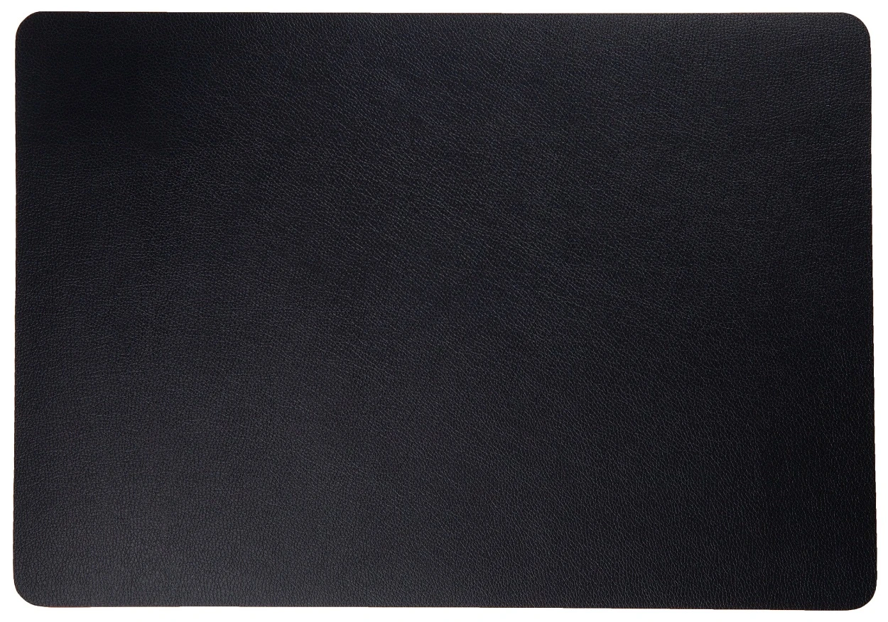 Jay Hill Placemats - Vegan Leer - Zwart - 46 X 33 Cm - 6 Stuks 4 Jay Hill Placemats - Vegan Leer - Zwart - 46 X 33 Cm - 6 Stuks - Afbeelding 4