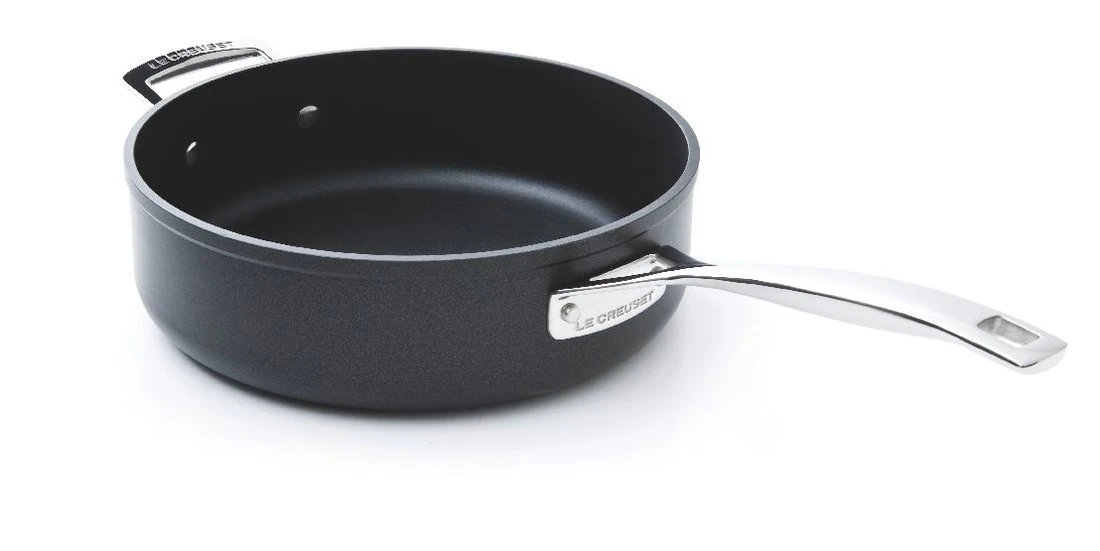 Le Creuset Hapjespan Les Forgées TNS - ø 26 Cm / 4 Liter - Standaard Anti-aanbaklaag 1 Le Creuset Hapjespan Les Forgées TNS - ø 26 Cm / 4 Liter - Standaard Anti-aanbaklaag