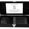 Laguiole Style De Vie Steakvorken Luxury Line Zwart Ebbenhout 6 Stuks