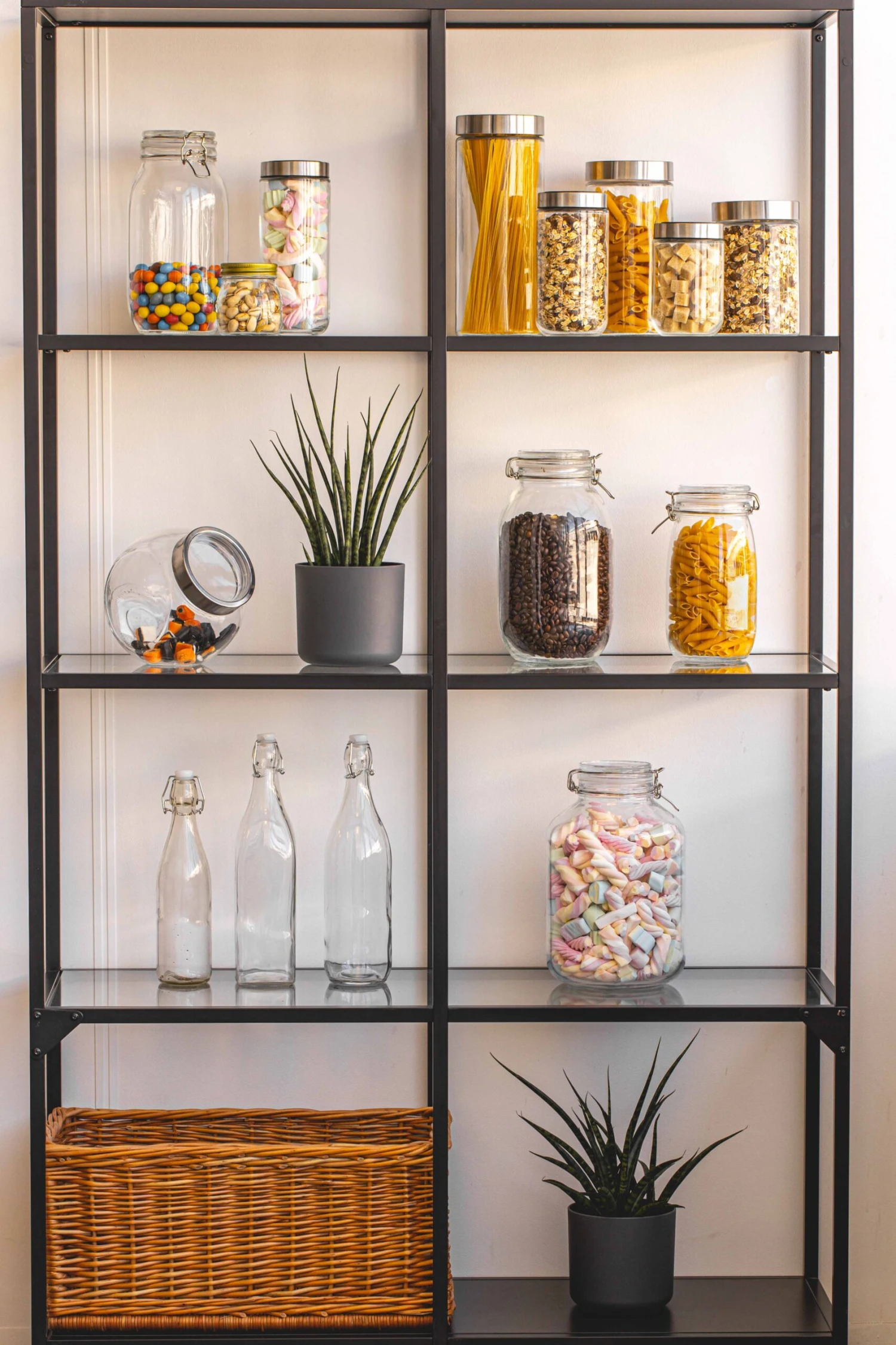 Sareva Voorraadpot - Glas / RVS Deksel - ø 8 Cm / 800 Ml 3 Sareva Voorraadpot - Glas / RVS Deksel - ø 8 Cm / 800 Ml - Afbeelding 3