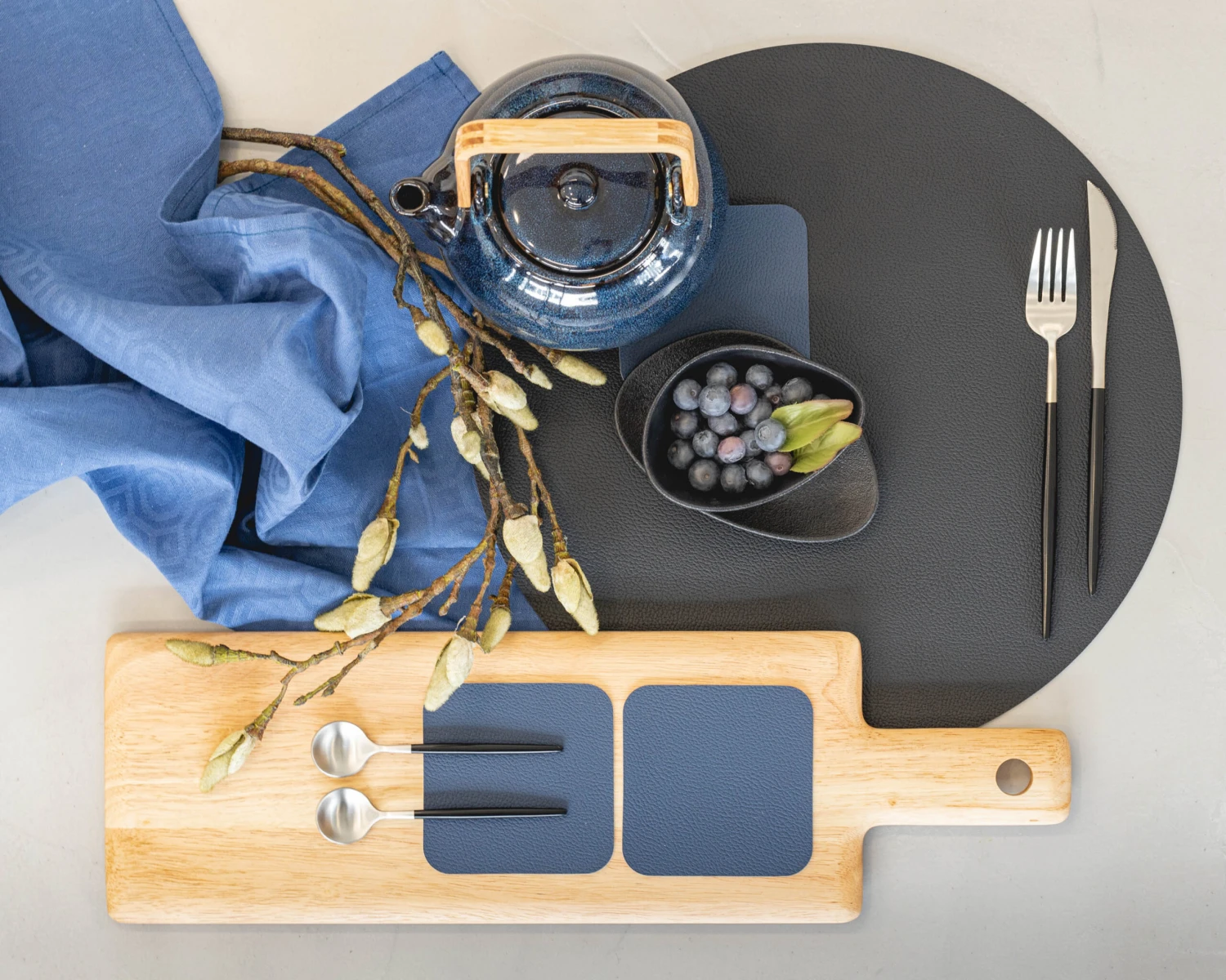 Jay Hill Bestekset - RVS / Zwart - 24 Delig / 6 Personen 2 Jay Hill Bestekset - RVS / Zwart - 24 Delig / 6 Personen - Afbeelding 2