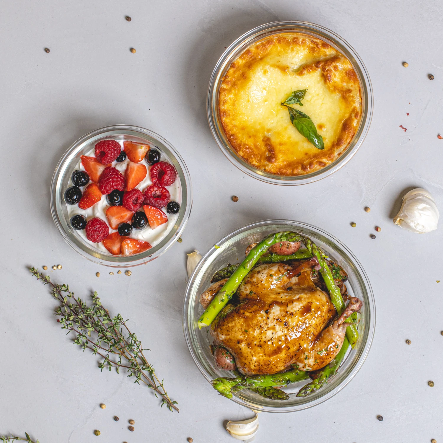 Sareva Glazen Vershoudbakje Cook & Fresh - 7-delig 3 Sareva Glazen Vershoudbakje Cook & Fresh - 7-delig - Afbeelding 3