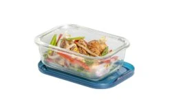 Sareva Glazen Vershoudbakje Cook & Fresh - Hittebestendig Glas - 17 X 11 X 5 Cm / 300 Ml