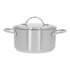 Demeyere - 4 Delige Pannenset (Kookpan ø 18 / 20 / 24 Cm + Steelpan ø 16 Cm) + Deksels Resto 3 - RVS -Le Creuset Winkel resto 40850 263 0 01