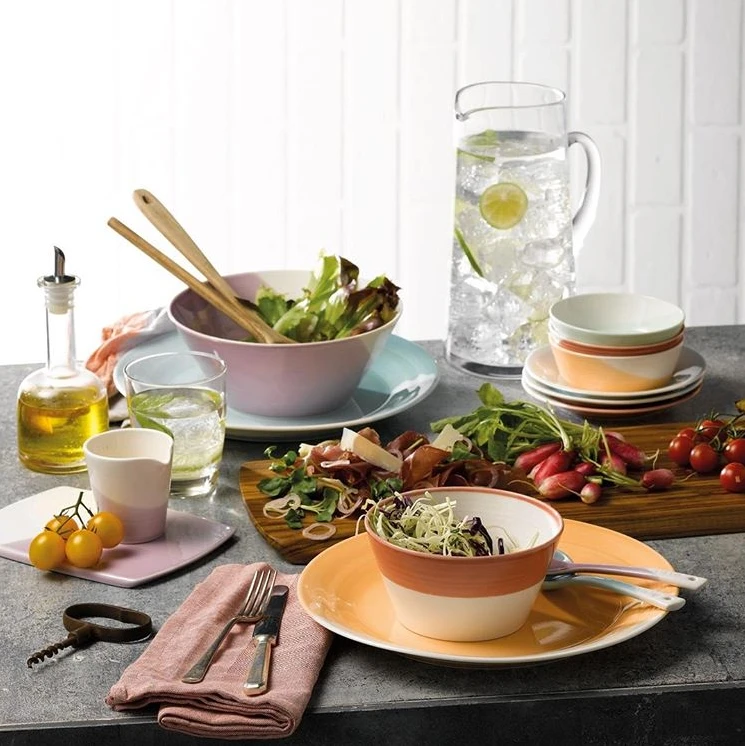 Royal Doulton Dipschaaltjes 1815 Bright Colours 12 X 12 Cm - 8 Stuks 3 Royal Doulton Dipschaaltjes 1815 Bright Colours 12 X 12 Cm - 8 Stuks - Afbeelding 3