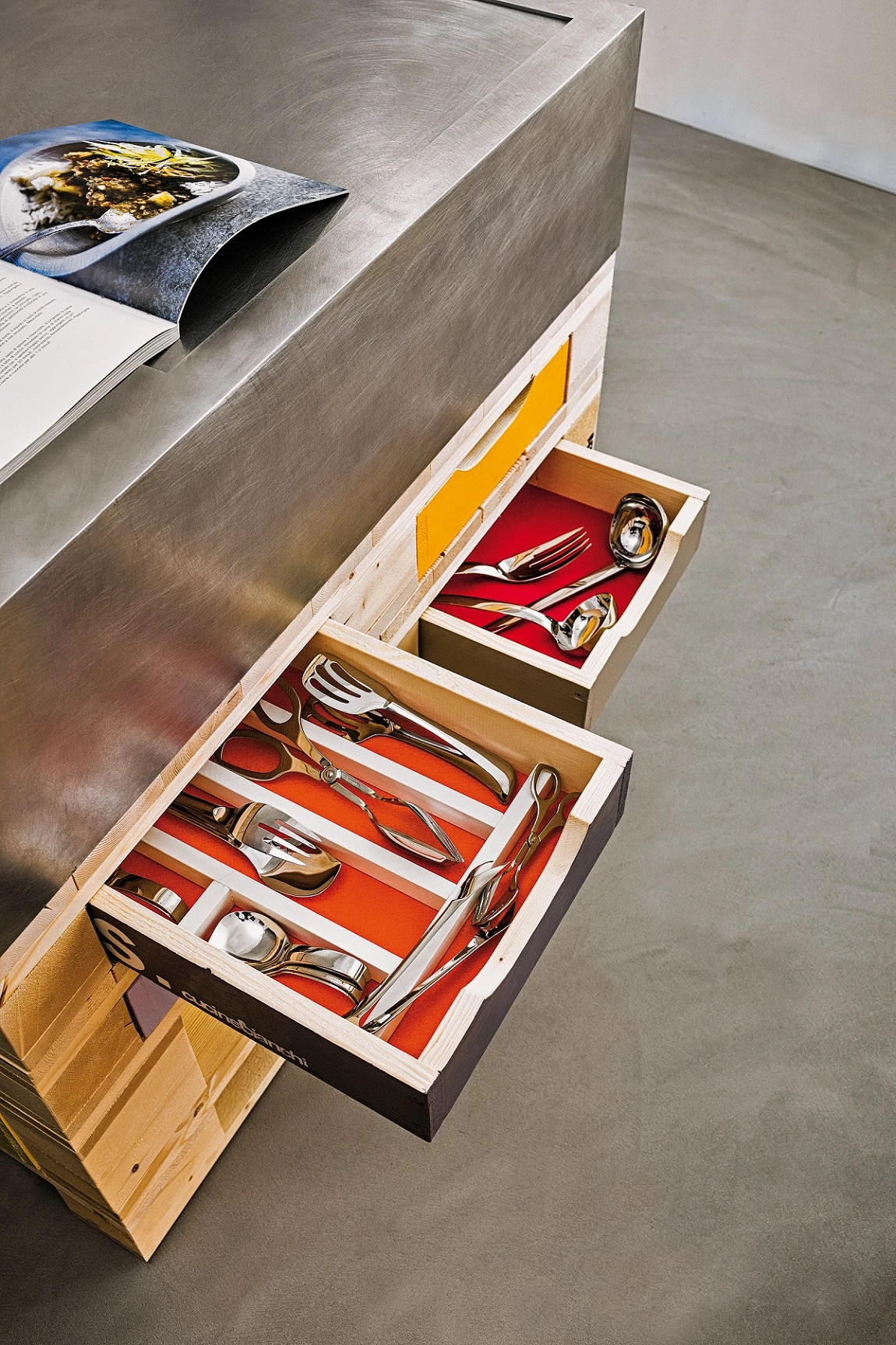 Sambonet Trancheerset RVS 2 Sambonet Trancheerset RVS - Afbeelding 2