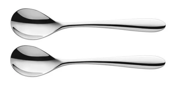 Amefa Theelepels Cuba - 2 Stuks 1 Amefa Theelepels Cuba - 2 Stuks