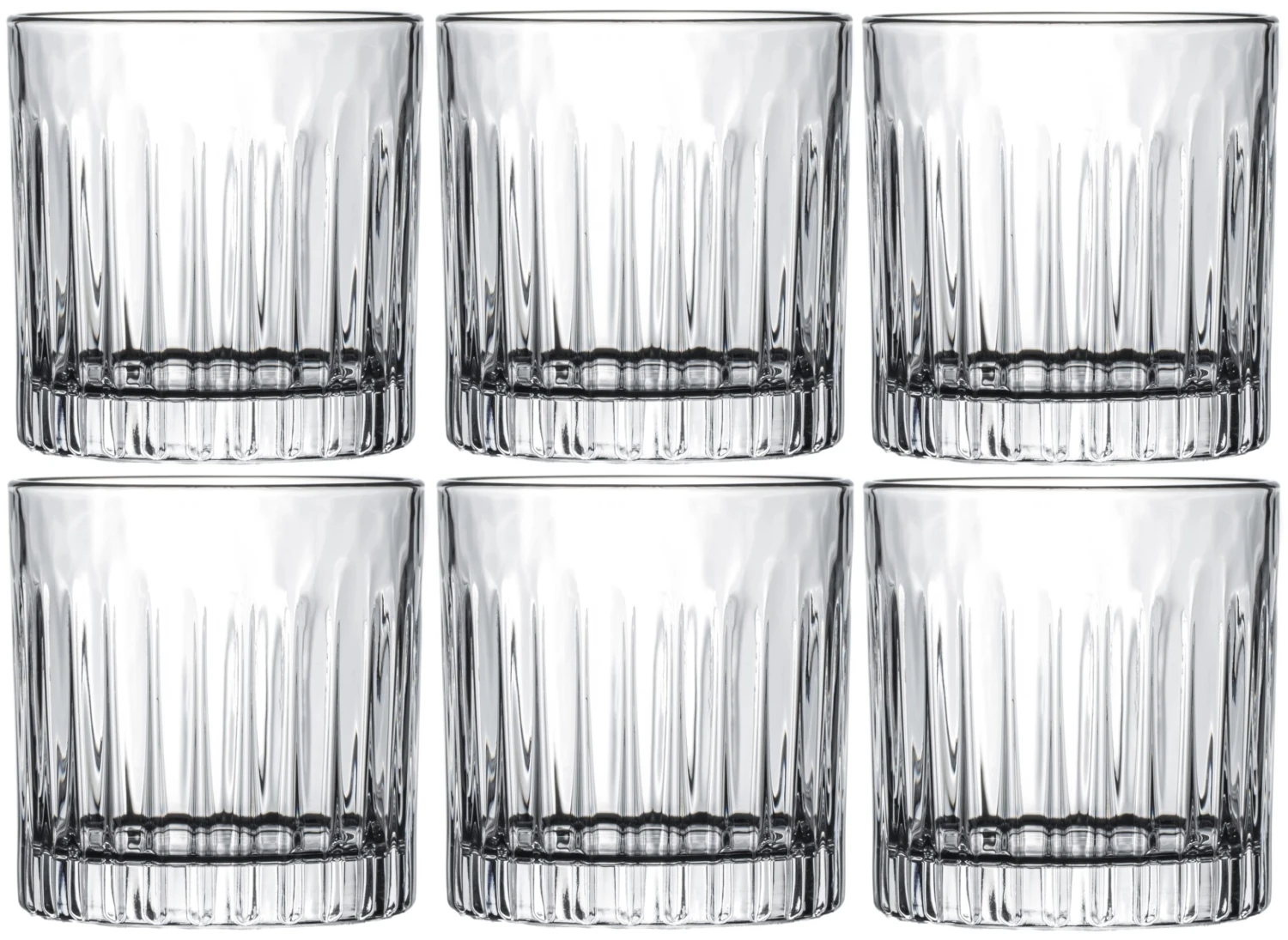 Cookinglife Whiskey Glazen / Cocktailglazen / Waterglazen Moville - 320 Ml - 6 Stuks 1 Cookinglife Whiskey Glazen / Cocktailglazen / Waterglazen Moville - 320 Ml - 6 Stuks
