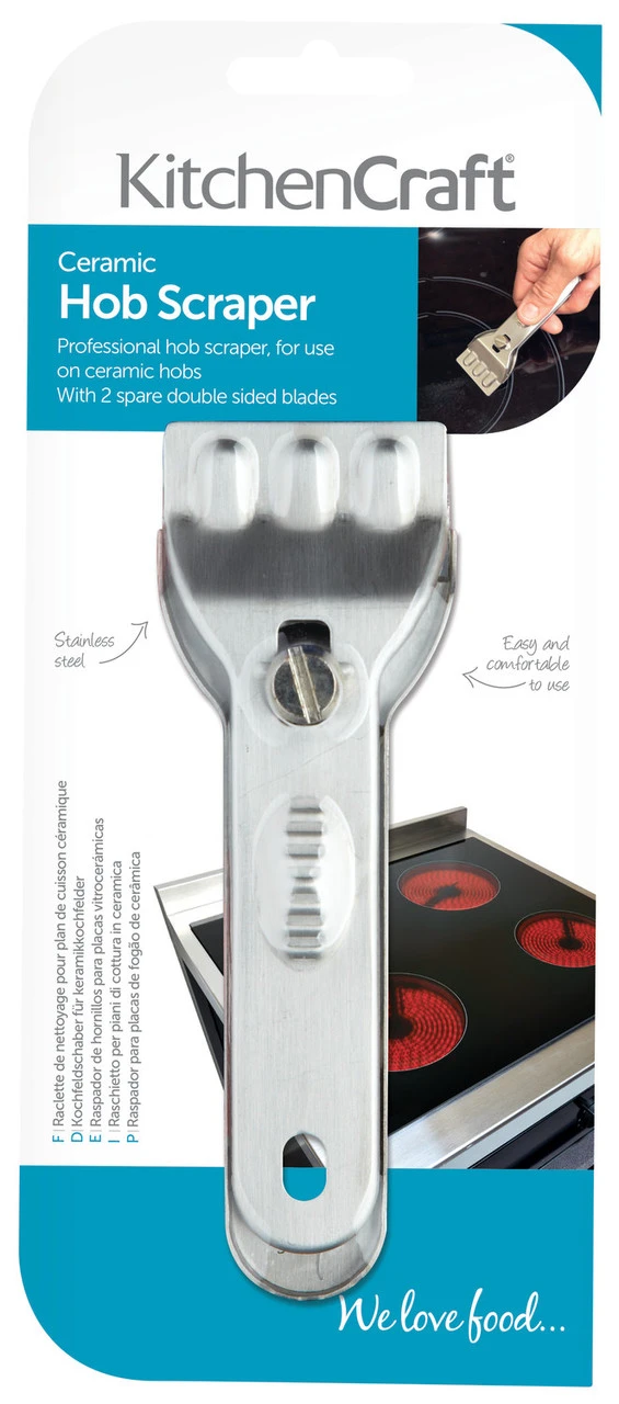 KitchenCraft Kookplaatschraper 2 KitchenCraft Kookplaatschraper - Afbeelding 2